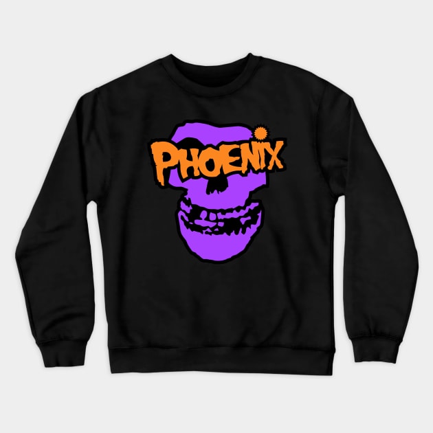 Phoenix Misfit Crewneck Sweatshirt by CraigAhamil